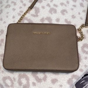 Cute grayish green Michael Kors Crossbody bag